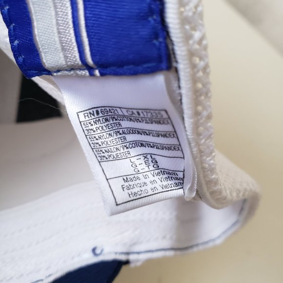 St. Louis Rams Hat Cap Fitted Stretch L/XL Blue White Reebok NFL Deadstock NWT - Picture 12 of 12